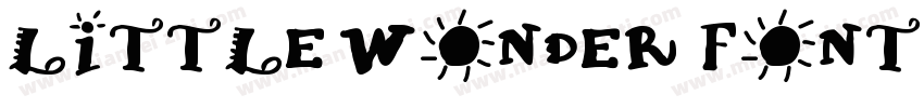 Little Wonder font字体转换